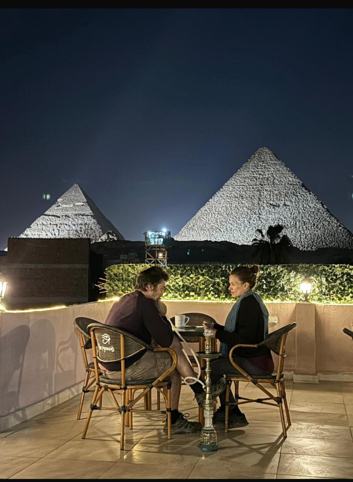 Hur Pyramids Land Inn Kafrat al Jabal Luaran gambar