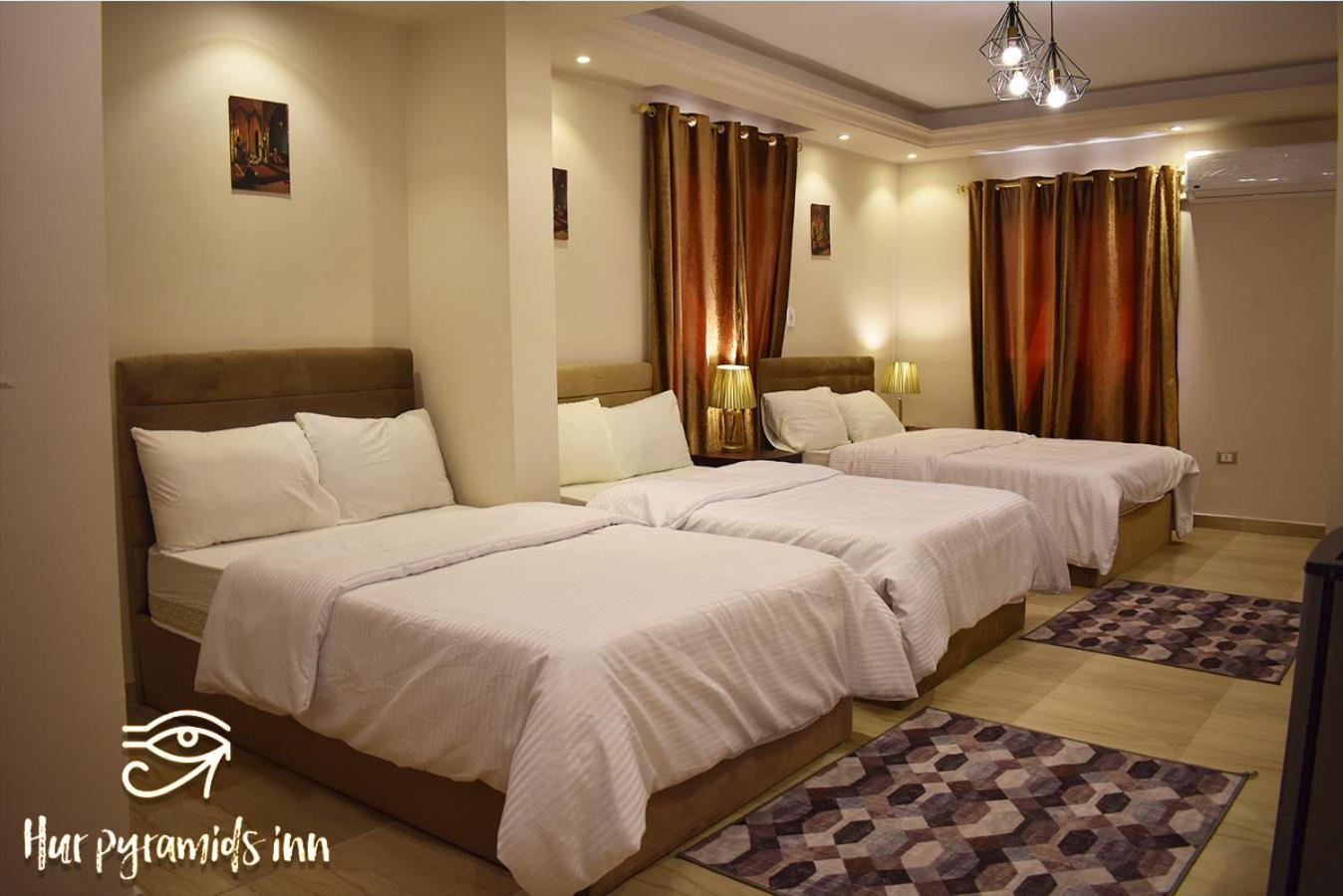 Hur Pyramids Land Inn Kafrat al Jabal Luaran gambar
