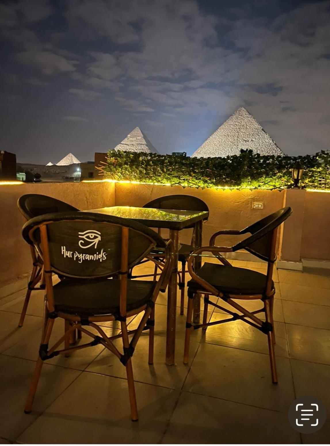 Hur Pyramids Land Inn Kafrat al Jabal Luaran gambar