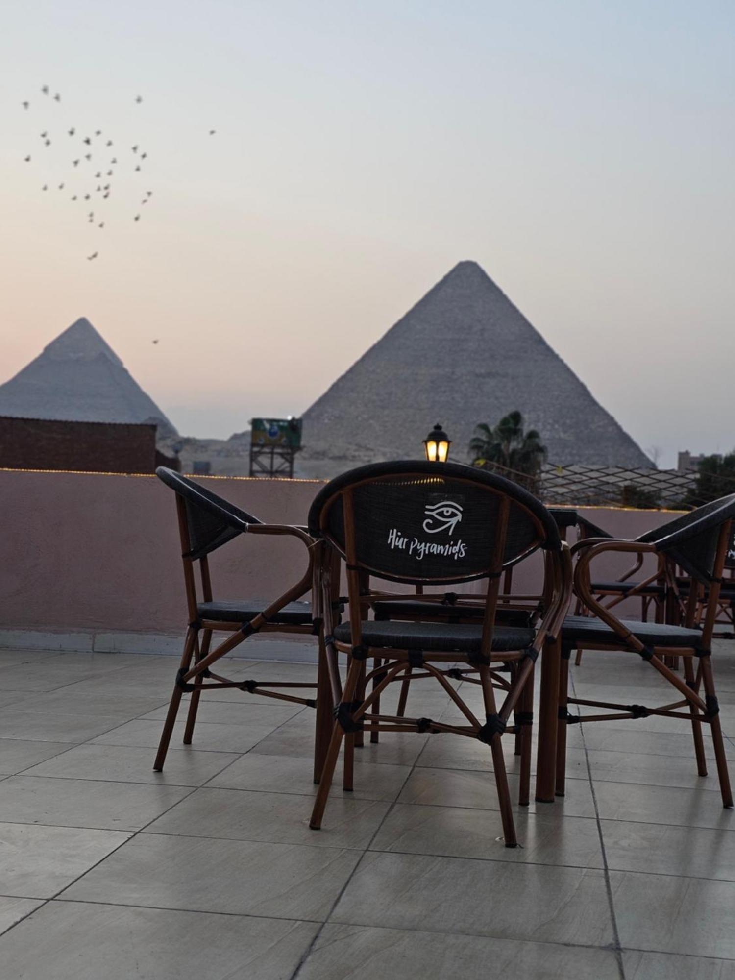 Hur Pyramids Land Inn Kafrat al Jabal Luaran gambar