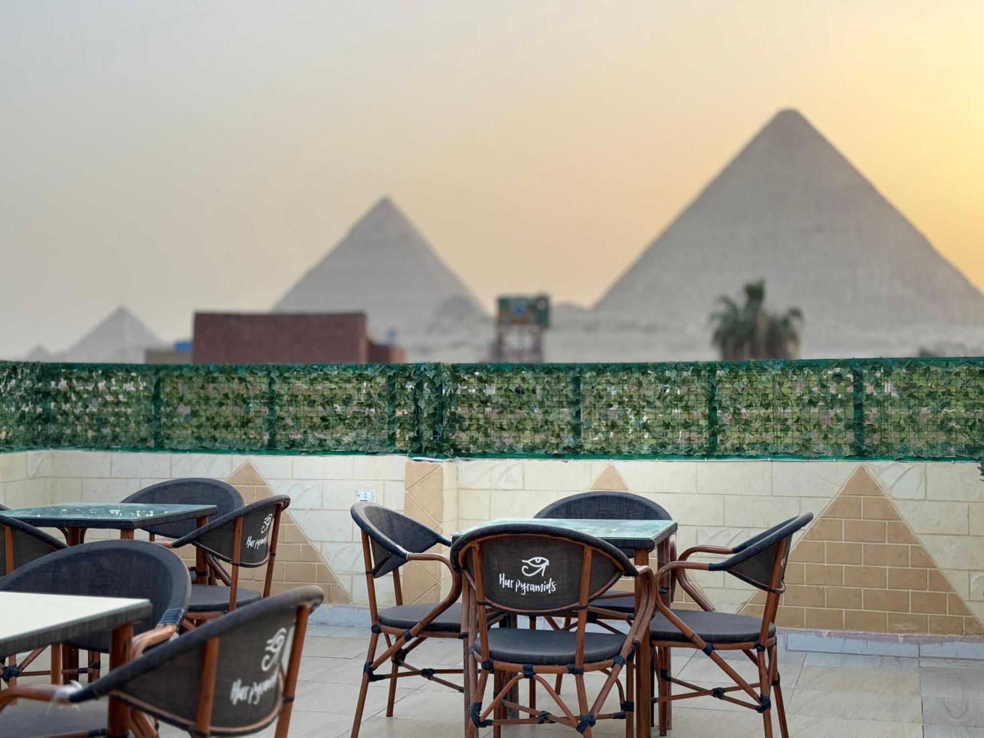 Hur Pyramids Land Inn Kafrat al Jabal Luaran gambar