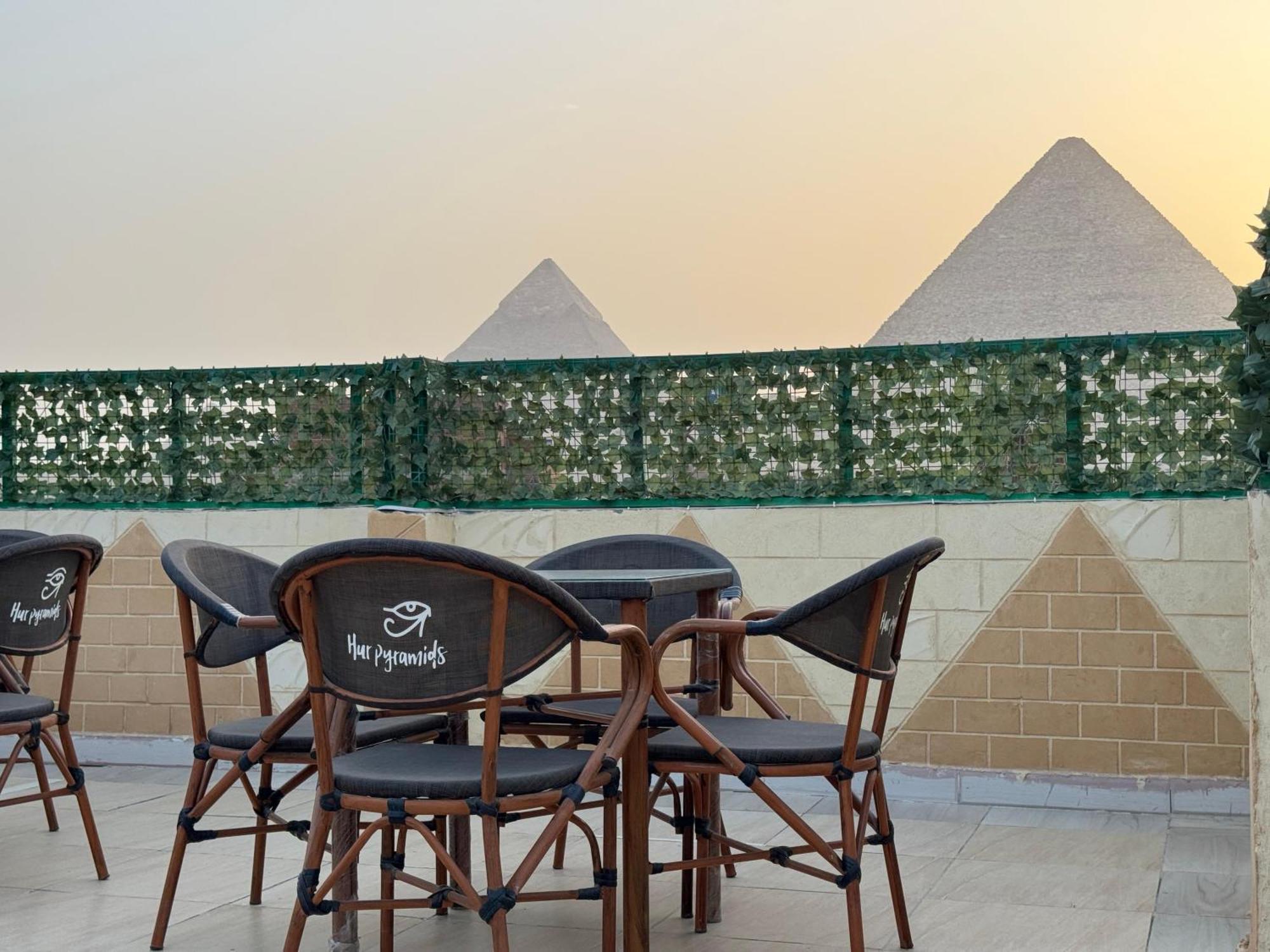 Hur Pyramids Land Inn Kafrat al Jabal Luaran gambar